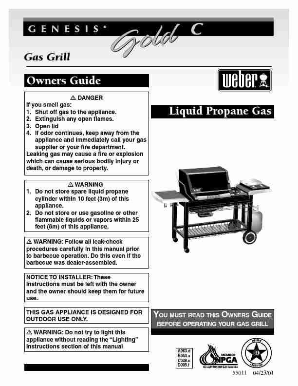 Weber Gas Grill Genesis Gold C-page_pdf